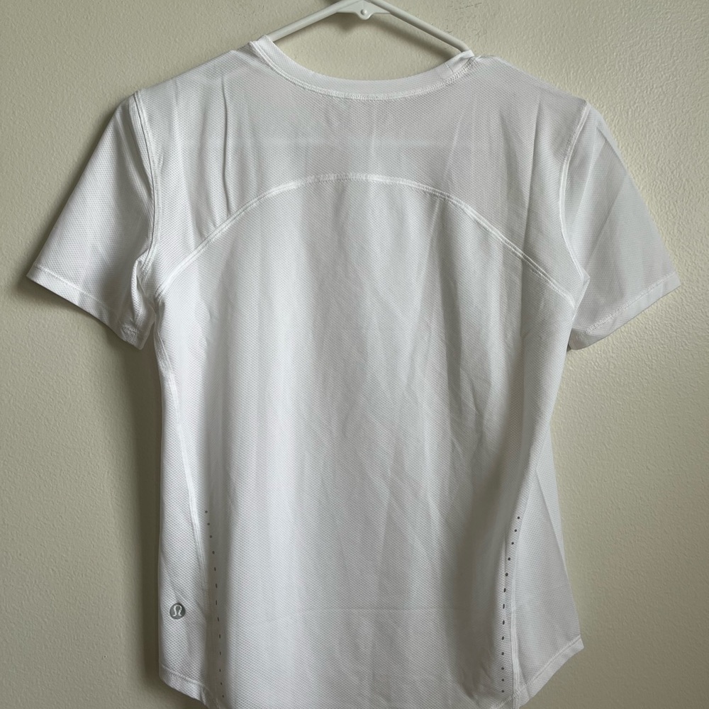 Lululemon white athletic top - Picture 2 of 2